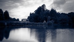 Landscapes sunset Flowers nature Mountains ocean Aircraft ice 