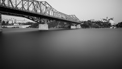 Landscapes sunset fog nature grass Mountains ocean light Green 