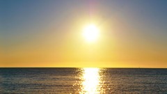 Landscapes sunset fog nature Trees Mountains ocean Green cloud 