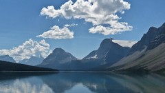 Landscapes sunset fog nature Trees Mountains ocean Green cloud 