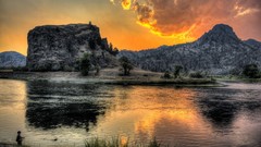 Landscapes sunset HDR Photography