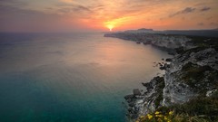 Landscapes sunset light