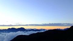 Landscapes sunset Mountains clouds skies skyscapes skylines