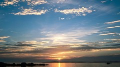 Landscapes sunset nature