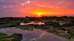 Landscapes sunset nature