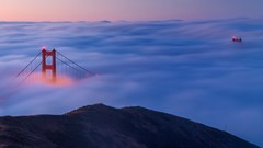 Landscapes sunset nature