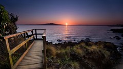 Landscapes sunset nature