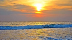 Landscapes sunset nature