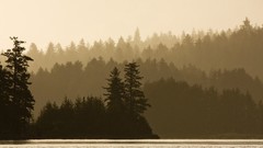 Landscapes sunset nature Alaska