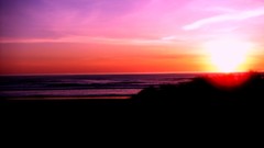 Landscapes sunset nature Beaches