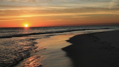 Landscapes sunset nature Beaches