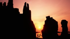 Landscapes sunset nature Beaches