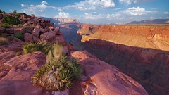 Landscapes sunset nature canyon cliffs national park
