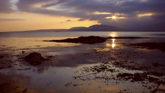 Landscapes sunset nature clouds