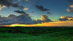 Landscapes sunset nature clouds Philippines