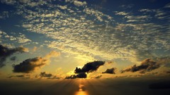 Landscapes sunset nature clouds Turkey Dalyan