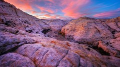 Landscapes sunset nature geology afternoon