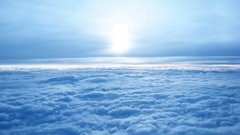 Landscapes sunset nature grass sun Mountains clouds fields 