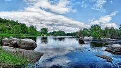 Landscapes sunset nature grass sun Mountains clouds fields 