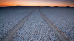 Landscapes sunset nature hills deserts