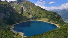 Landscapes sunset nature Mountains cloud travel skies HDR 