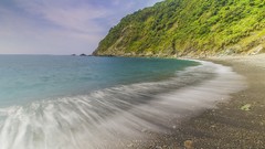 Landscapes sunset nature Mountains ocean cloud travel skies HDR 