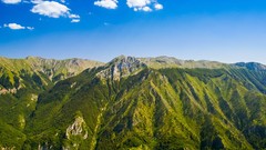 Landscapes sunset nature Mountains ocean cloud travel skies HDR 