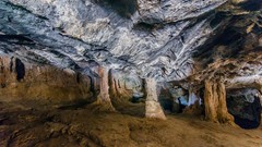 Landscapes sunset nature Mountains ocean cloud travel skies HDR 