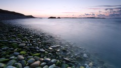Landscapes sunset nature Mountains ocean cloud travel skies HDR 