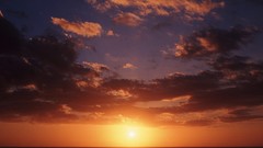 Landscapes sunset nature New Zealand