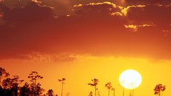 Landscapes sunset nature sun