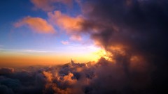 Landscapes sunset nature sun clouds mist skies skylines