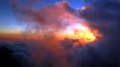 Landscapes sunset nature sun clouds mist skies skylines