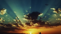 Landscapes sunset nature sunlight