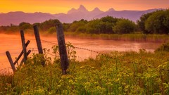 Landscapes sunset nature sunlight skies