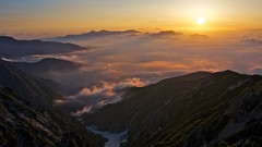 Landscapes sunset nature sunlight skies