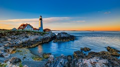 Landscapes sunset nature sunlight skies