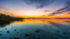 Landscapes sunset nature sunlight skies