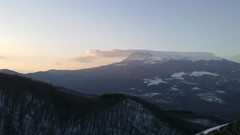 Landscapes sunset nature Trees Mountains clouds skyscapes