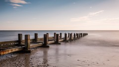 Landscapes sunset nature Trees rock black Mountains ice cloud 