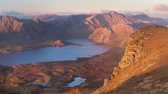 Landscapes sunset nature water Mountains clouds England lakes