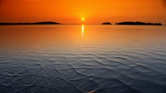 Landscapes sunset nature waterscapes