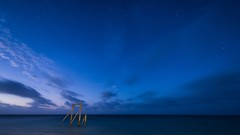 Landscapes sunset Sea nature Australia skies HDR Photography