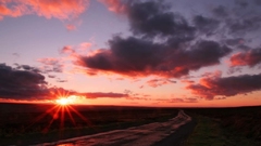 Landscapes sunset Sea nature beach ocean photos