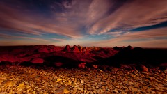 Landscapes sunset stones deserts