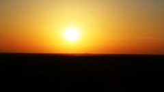 Landscapes sunset sun black orange canon skylines