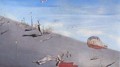 Landscapes surrealism blood artwork Salvador Dalí