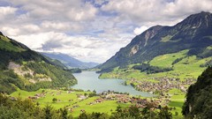 Landscapes switzerland valleys