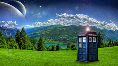 Landscapes tardis Doctor Who