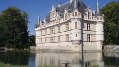 Landscapes tower old Castles ancient rivers skyscapes